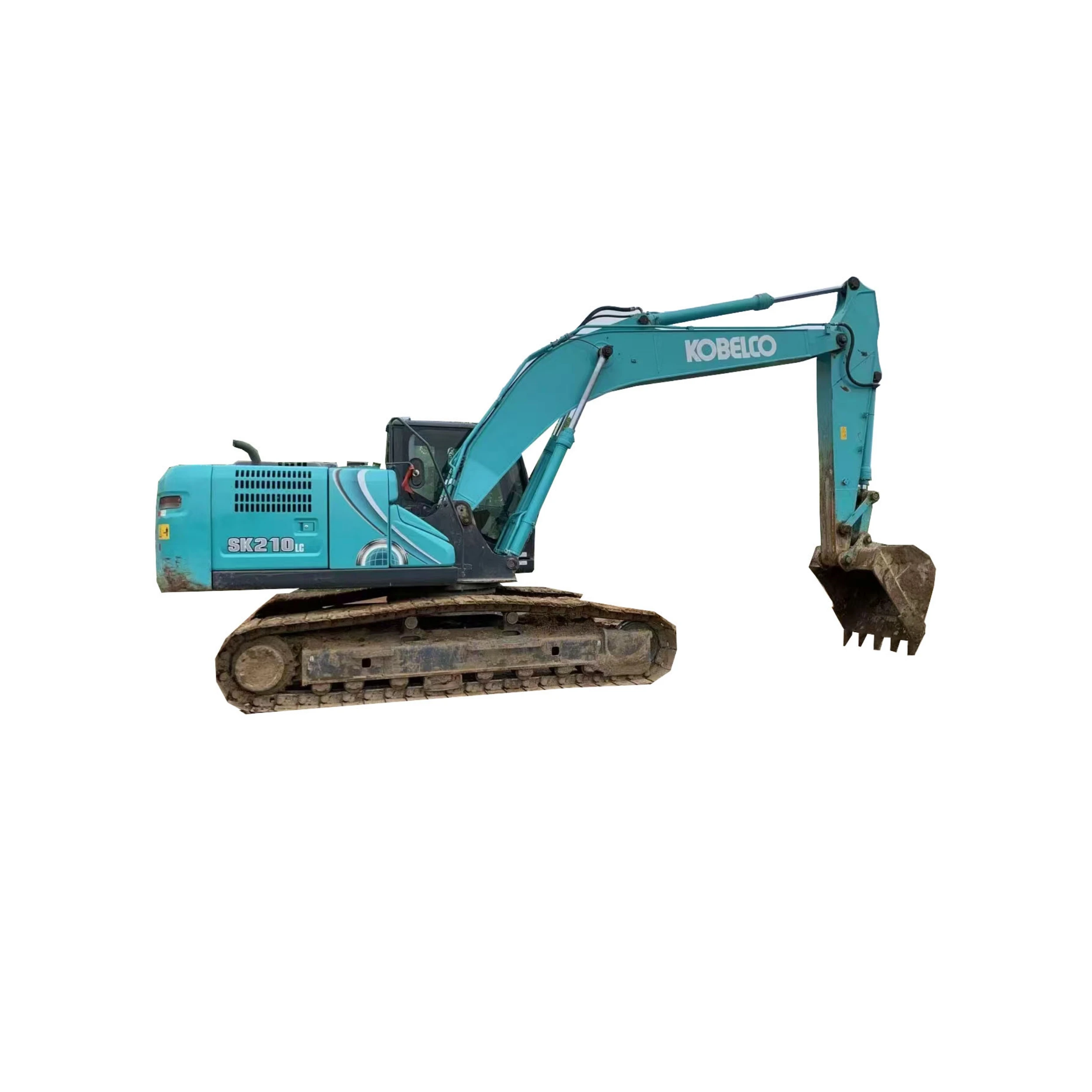 Японский экскаватор Kobelco SK210 высокое качество и хорошая цена 21-тонное тяжелое оборудование с хорошим состоянием подержанного экскаватора