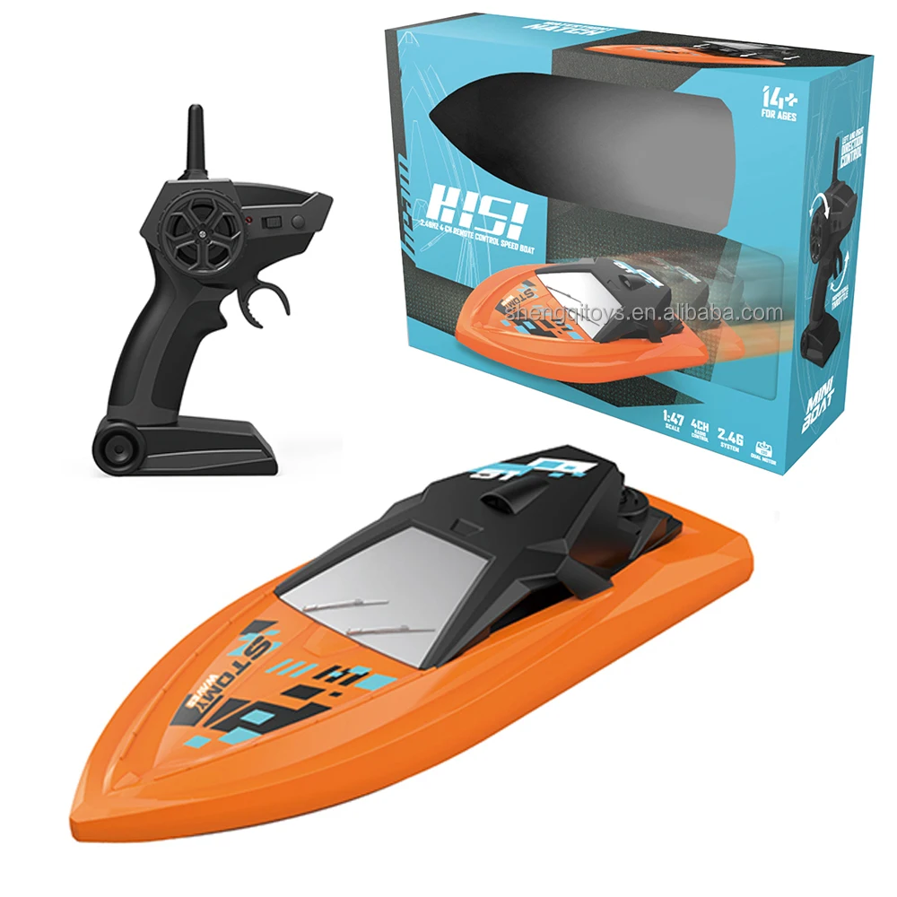 LK Toys Remote Control Boat RC Boat for Kids & Adult with 2.4 Ghz 10 Km/h Pool Lake River Water Play Toy Remote Control Toy