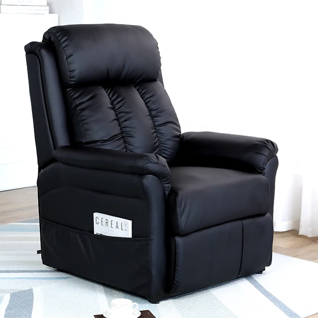 
Eletronic power Lift 8 points vibration leather lazy down living room recliner massage sofa 