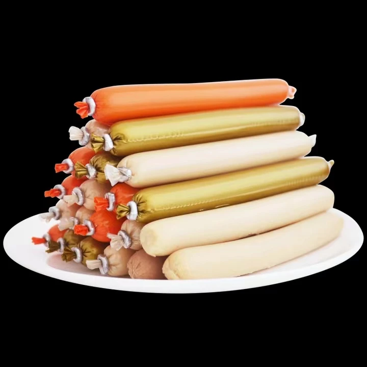 Jamon para perro Salchicha OEM Pet Cat Dog ham Sausage Food Snack Beef Chicken Pet Sausage Factory