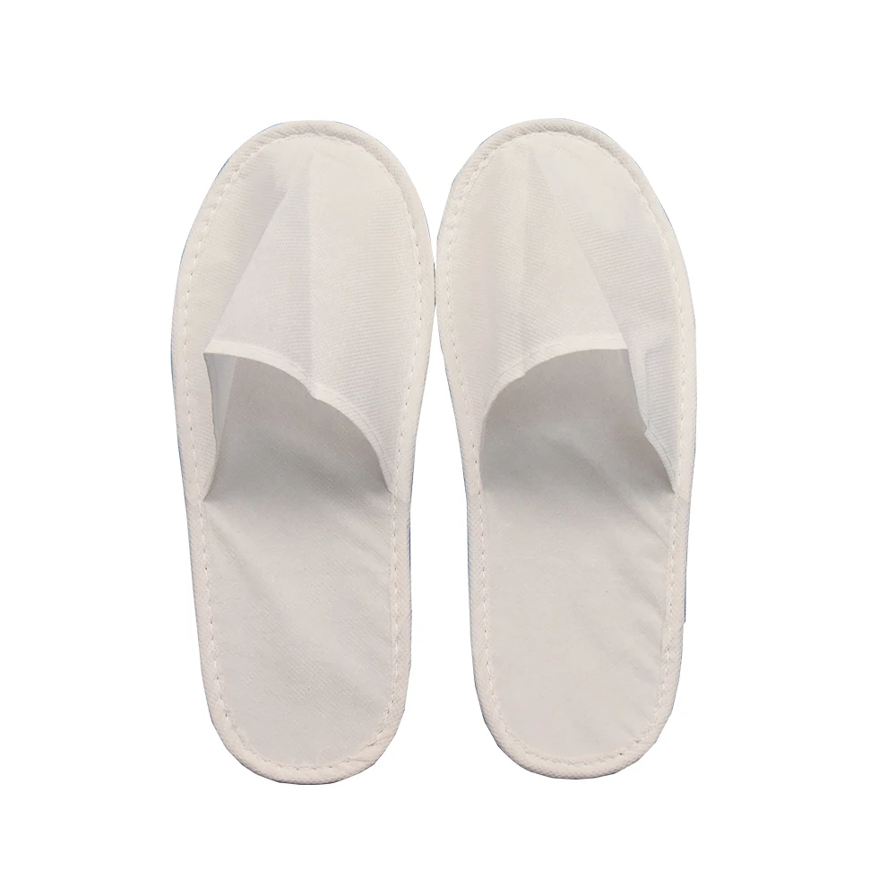 Low Budget Hotel Amenities Premier Disposable Nonwoven Slippers Hotel Supplies from Reliable Supplier
