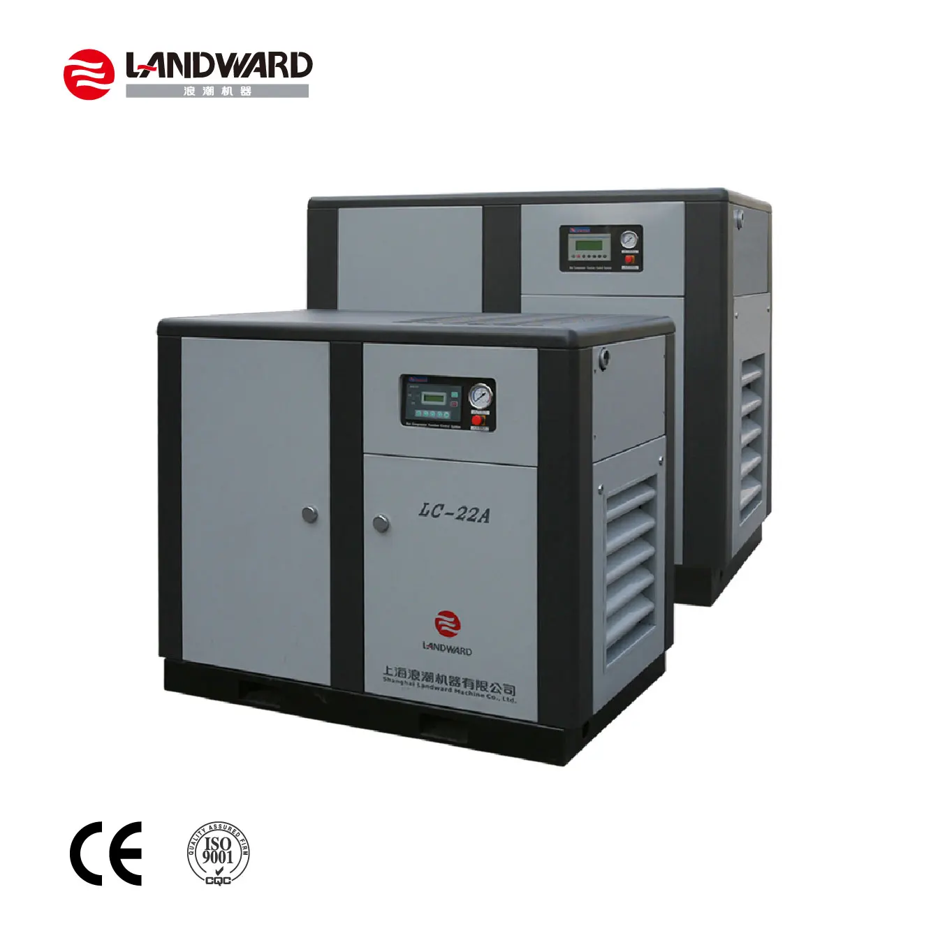 100hp double screw air compressor factory sipply for overseas 75kw