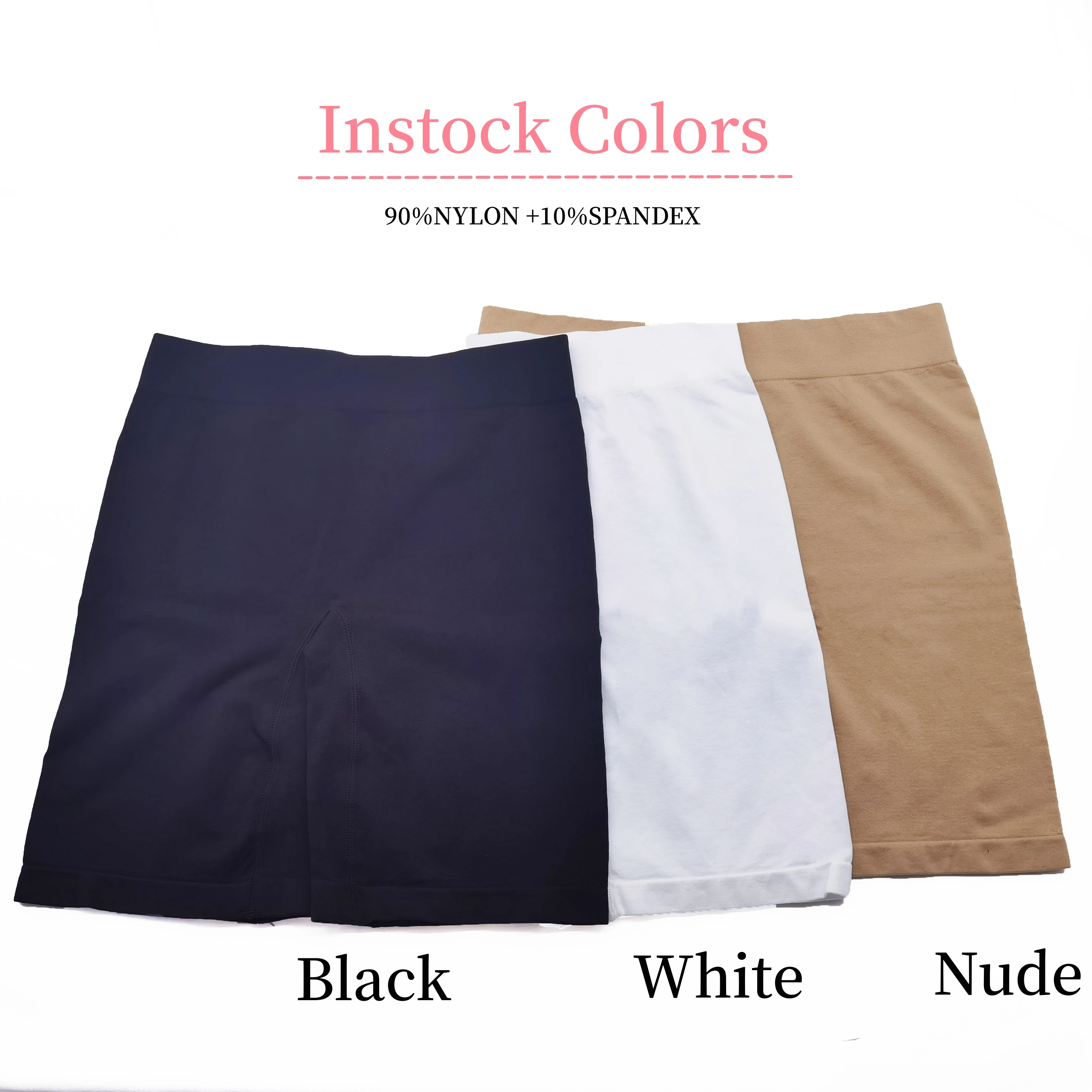 Anti Chafing Slip Shorts pants Tummy Control Hight-Waist Body Shaper Girdle Shorts for Women Thigh Under Dresses Underwear