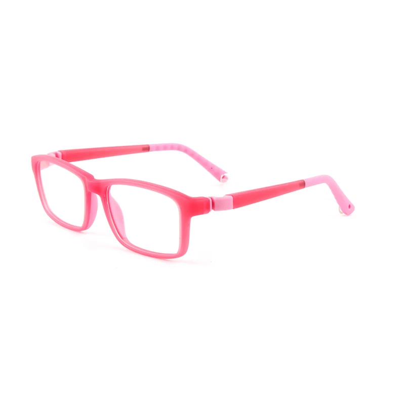 New Classical Adjustable Anti Blue Glow Eyewear TR 90 Children Flexible Glasses Silicone Optical Frames for Kids