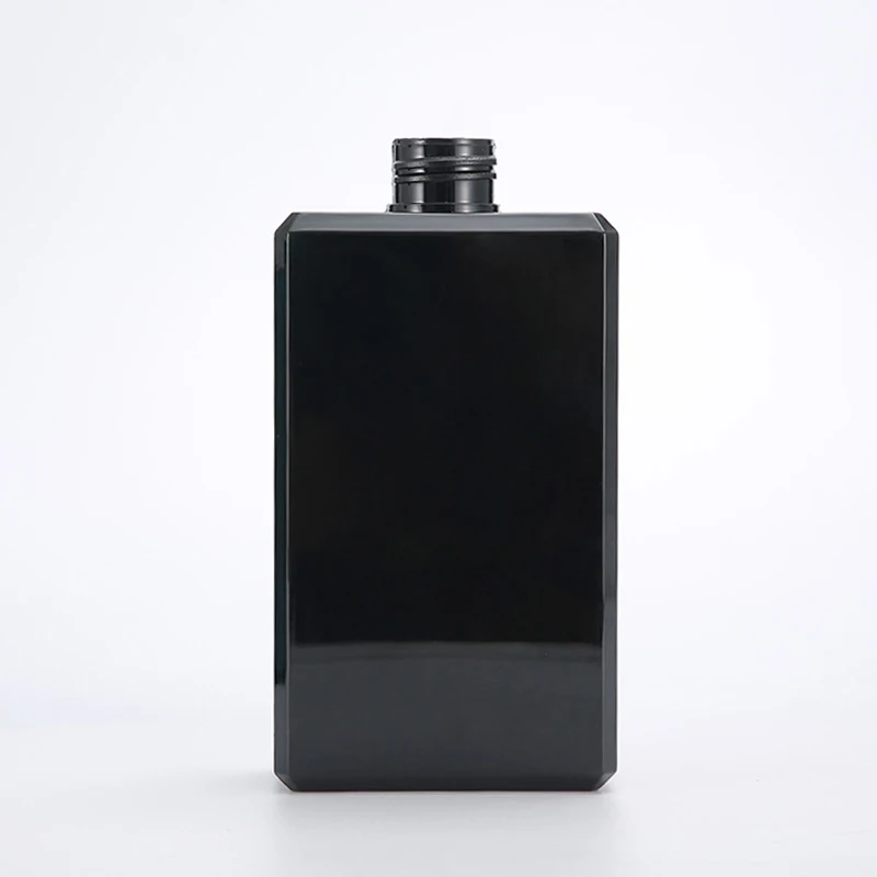 280ml Petg Square Bath Oil Factory Price Hotel Use Foaming Hand Soap  Shampoo Shower Gel Conditioner Bottle