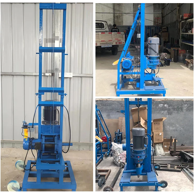 200M Core Drilling Rigs / Hydraulic Exploration Water Well Drilling Machine / Diesel Power Drilling