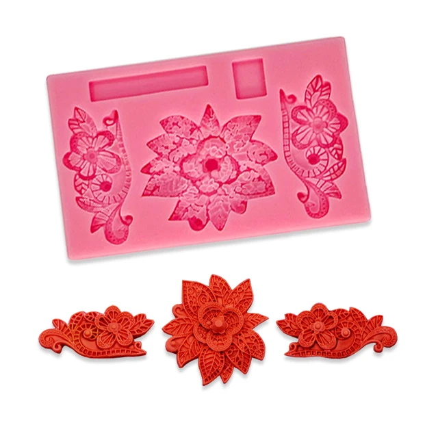 Unique features   Thermal silicone mold mold chocolate fudge cake tool mold silicone products