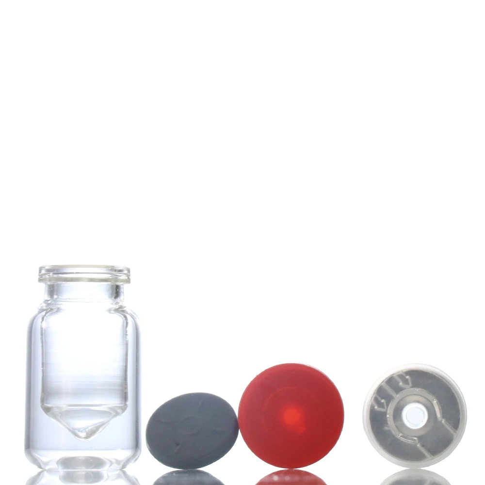 Mini Empty Small Pharmaceutical Bottle Vial 5ml  Amber Glass Vials
