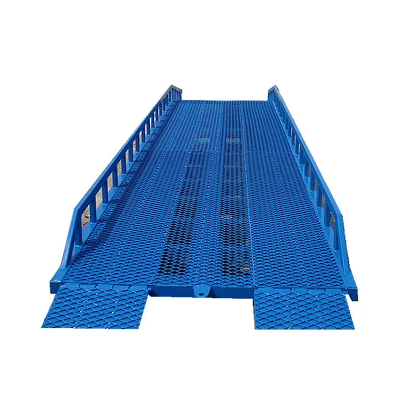 CE ISO 8t 10t 15t mobile hydraulic loading ramp truck loading dock ramps forklift container dock ramp