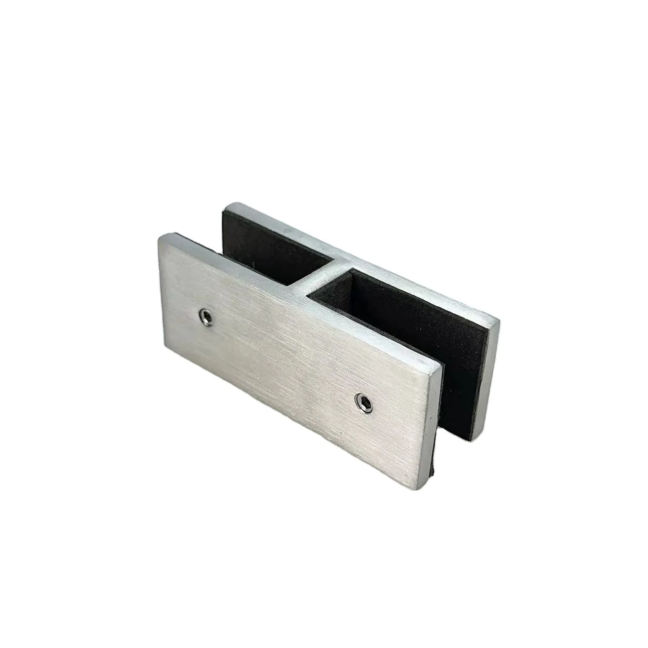 Manufacturer Customized Stainless Steel casting service Staircase Handrail Column with Glass Bracket Elegant Glass clamp Railing