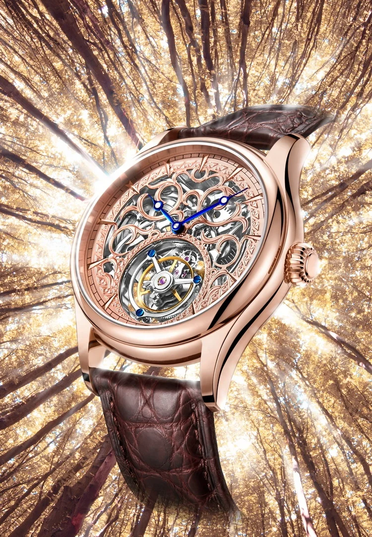 2021 ENLOONG Real Luxury Tourbillon Watches Men Skeleton Rose Gold Sapphire Stainless Steel OEM Wrist Man Watch Luxury