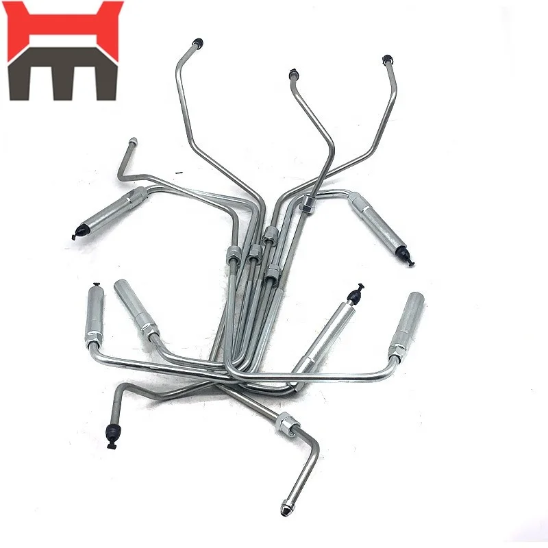 6D125 дизельный двигатель высокого давления топливная труба для PC400-7 PC450-7