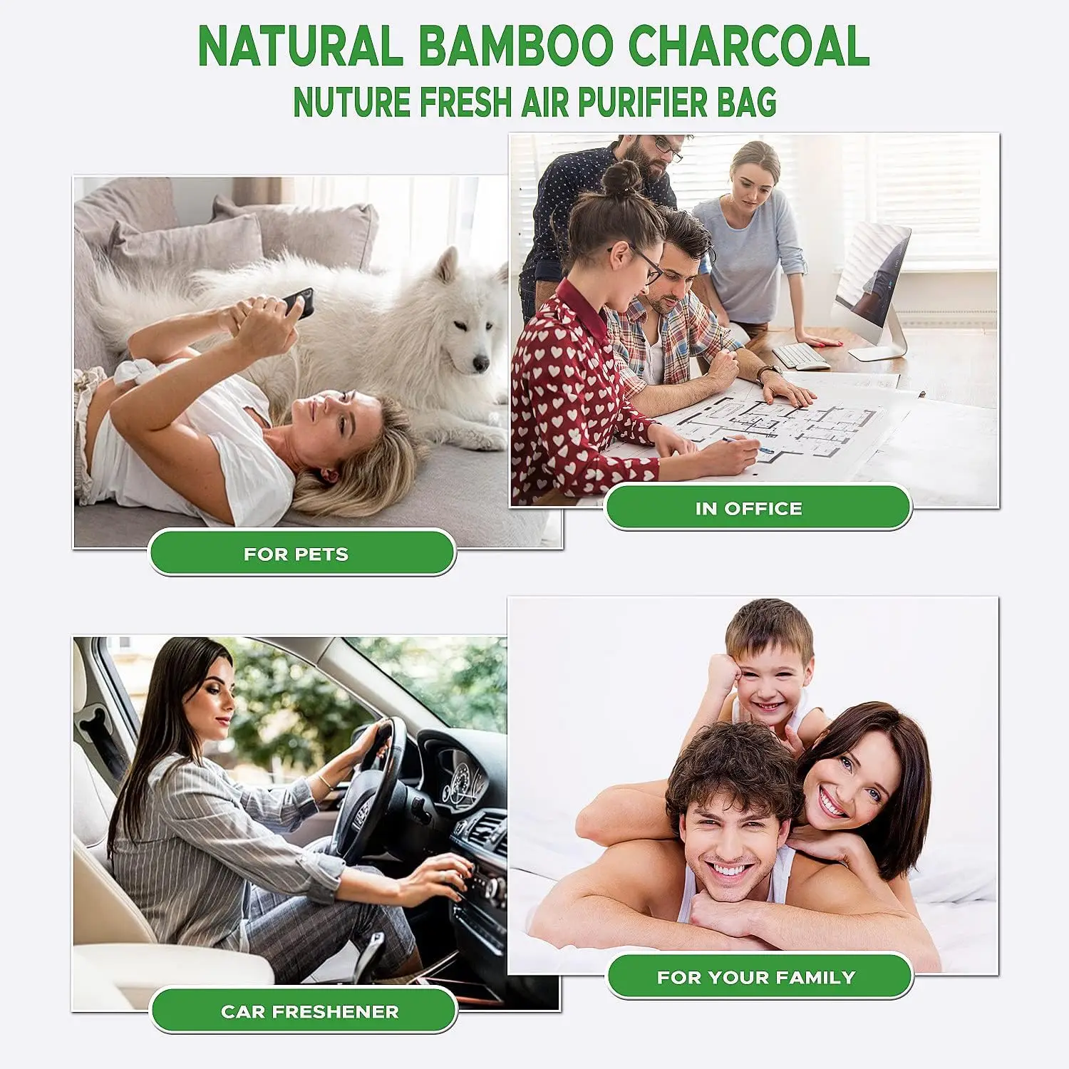 Fast Delivery 200g Activated  Bamboo Charcoal Bag Odor Absorber Air Purifying Bags Odor Eliminator