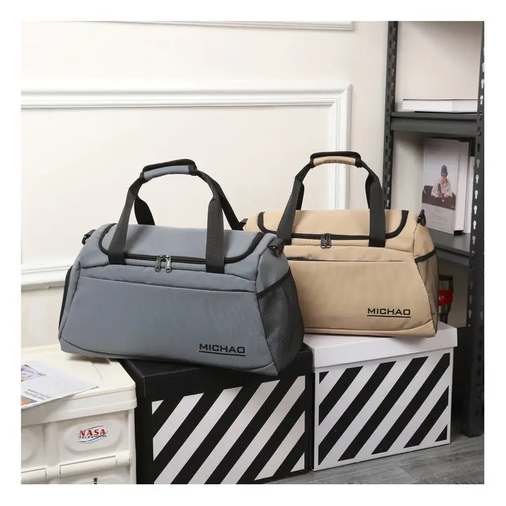 China supplied gym body Portable building lady Men nylon durable sports fitness bag