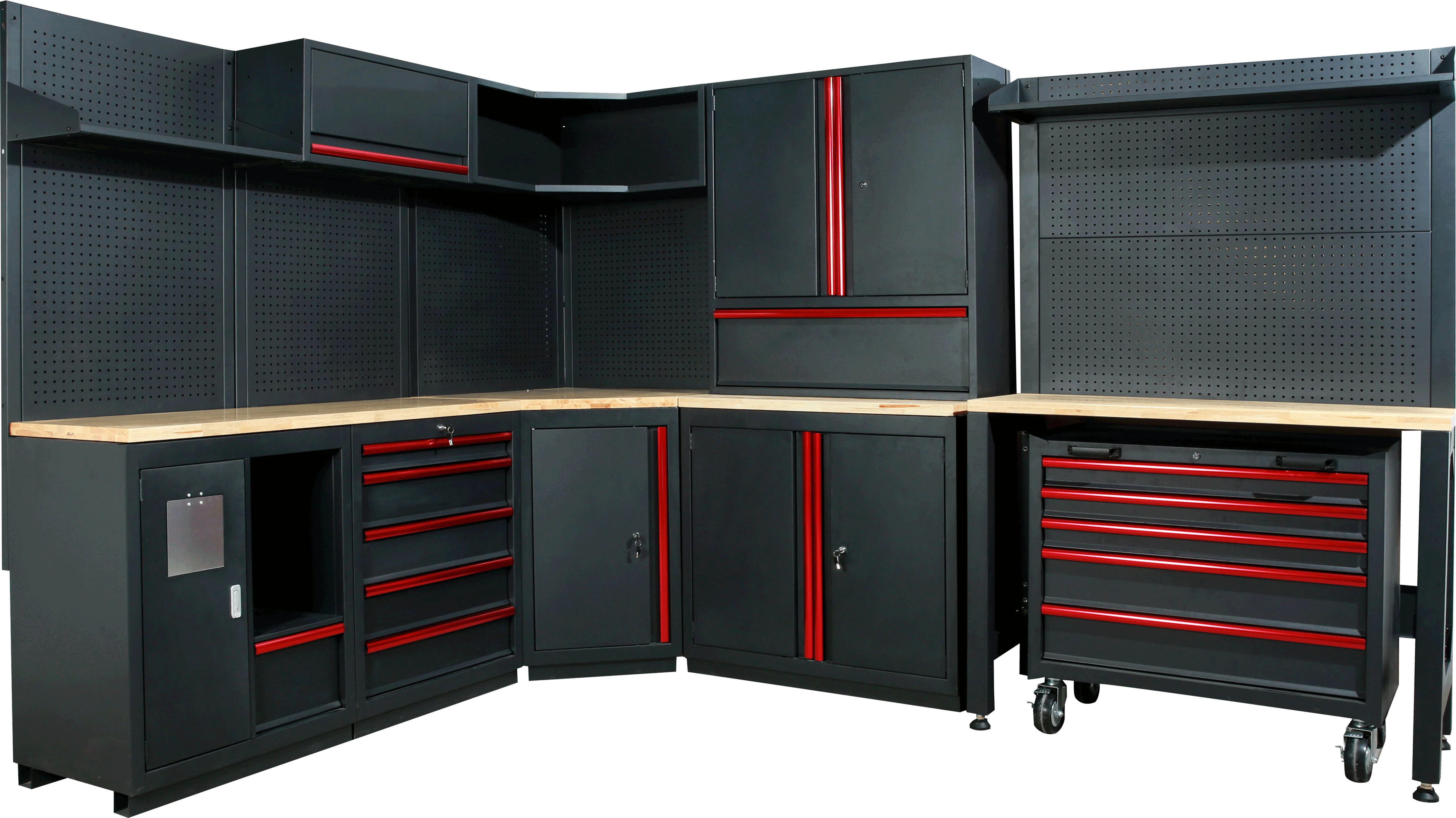 Customized Stanley Combined Removable Tool Boxes and storage cabinet Workshop Garage Storage Workbench Tool Cabinet