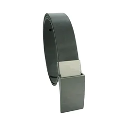 Customized Eco-friendly Plating Buckle Silicone Belt Trendy Casual Golf Sport Rubber Belts For Women