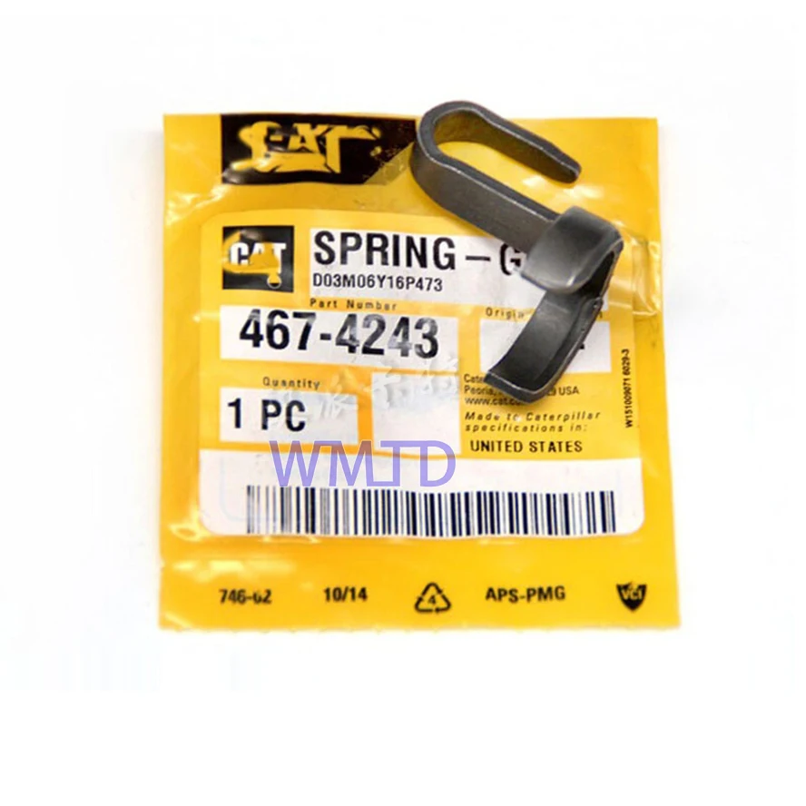 WMTD экскаватор для atlas /467-4243/пружина/для двигателя Perkins C4.4 C7.1 360-3986 468-7762 468-7769 467-4243/пружина C7 C9 C13