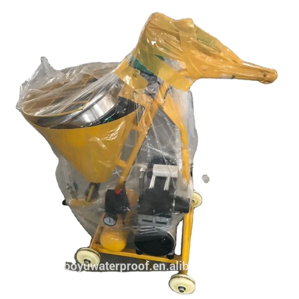 Portable High Pressure Cement Mortar Spraying Plastering Machine