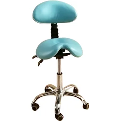 Beauty salon  stool ,Portable Metal Salon Barber Stool,removable Saddle Chair