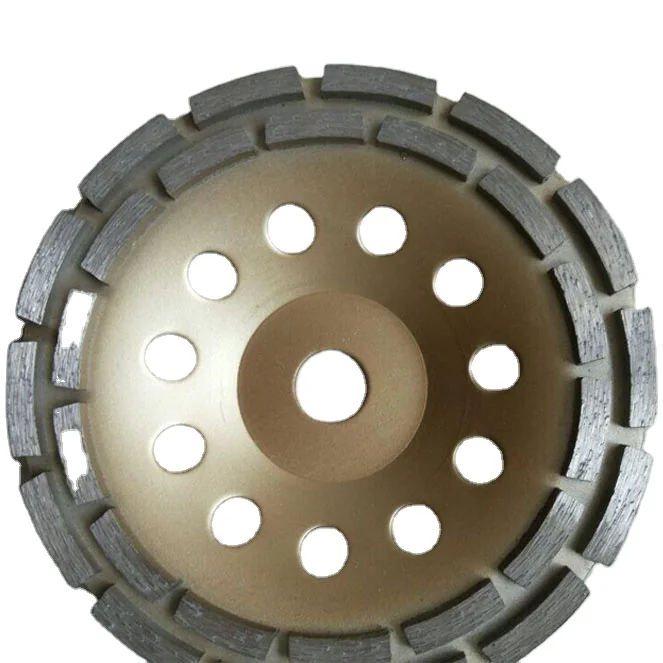 Wholesale Double Rows Cup Concave Diamond Grinding Wheel
