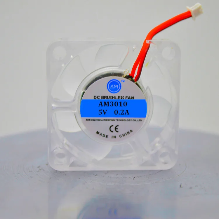 30*30*10mm RGB LED FAN 30mm silent fan 3010 pwm 5V RGB fan 8000RPM  sleeve bearing 4wires