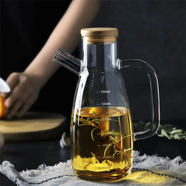 High quality glass bottles 700 ml for oil glass oil bottles