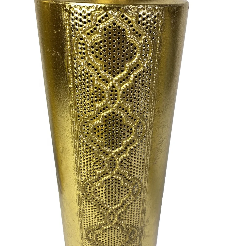 Lander Customizable Home Wedding Event Party Decorations Gold Metal Vases For Home Decor