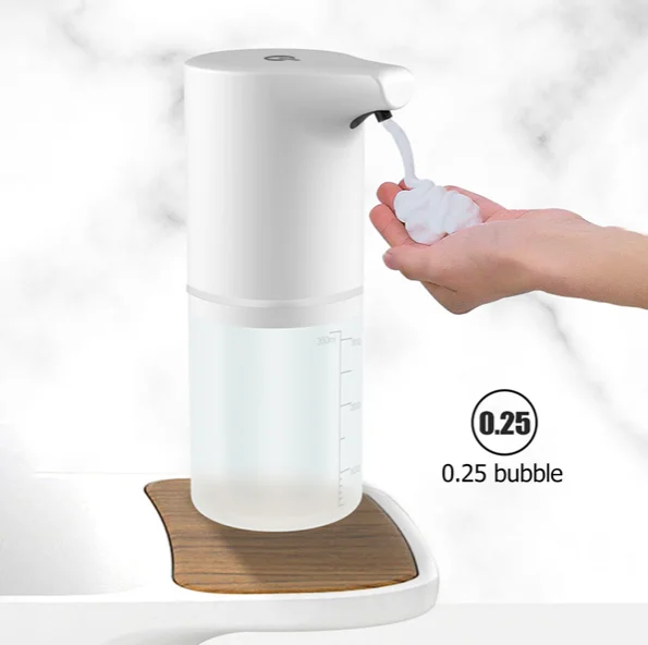 
350ML Touchless Automatic Soap Dispenser USB Charging Smart Foam Machine Infrared Sensor Foam Soap Dispenser 