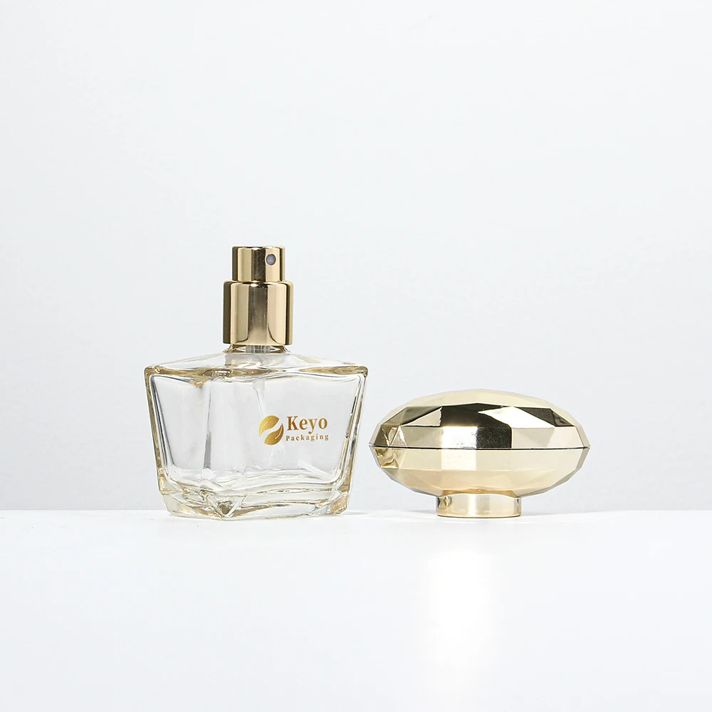 Manufacturer Hot Sale Custom Color/Logo 30ml 1oz Refillable Empty Fine Mist Spray Glass Perfume Bottle With Box