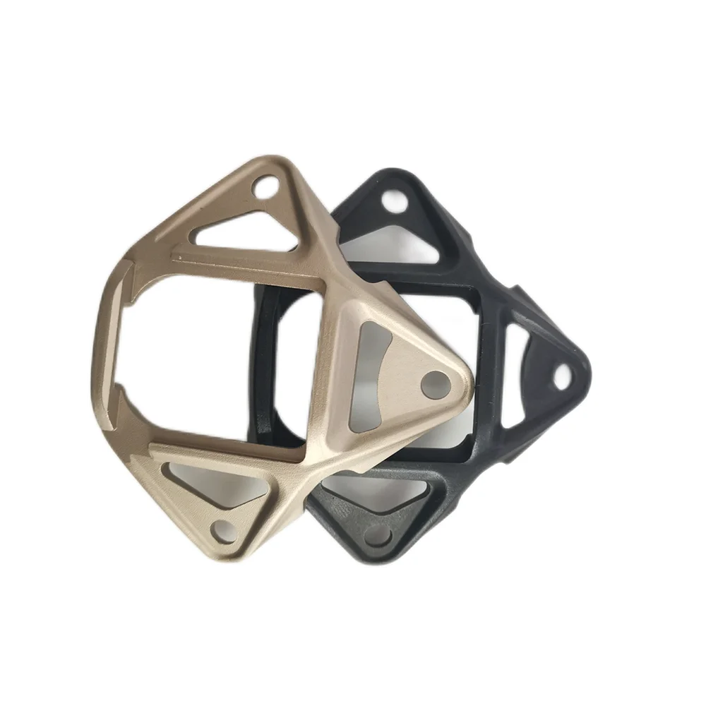 Tactical CNC Skeleton NVG Mount Adapter Shroud for ACH MICH OPS-CORE FAST Helmet fits L4G24 Action Camera Pvs-17