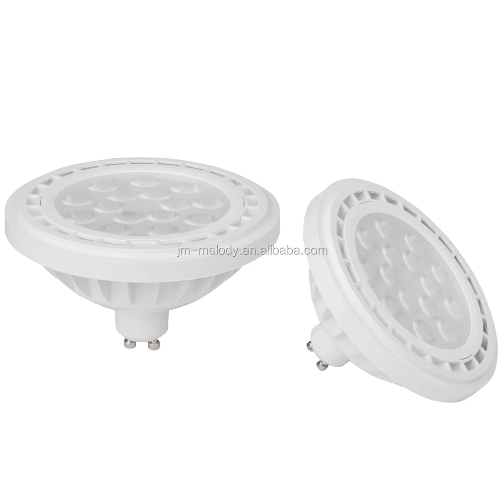 Normal 9W 12W 15W AR111 LED spotlight GU10 G53 COB spot light  DC12V DC24V AC85-265V Dimmable