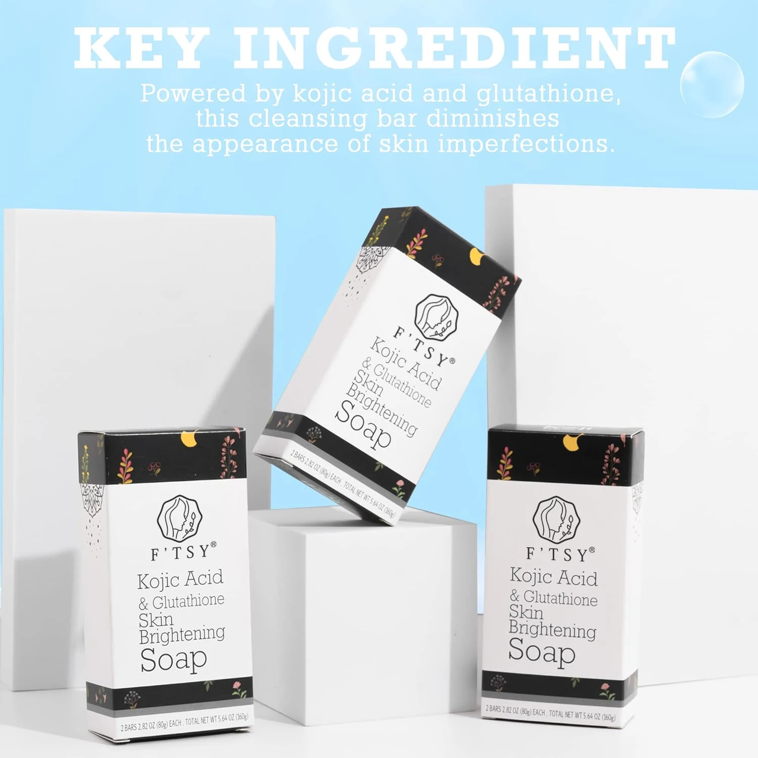 Natural 7 Days Instant White Soap Kojic Acid Whiting Soap Whitening White Glutathione Soap