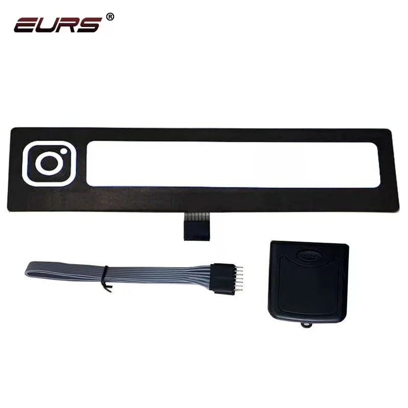 Most popular foreign new car decoration LED light sticker El light body car glass atmosphere led glowing car sticker lamp