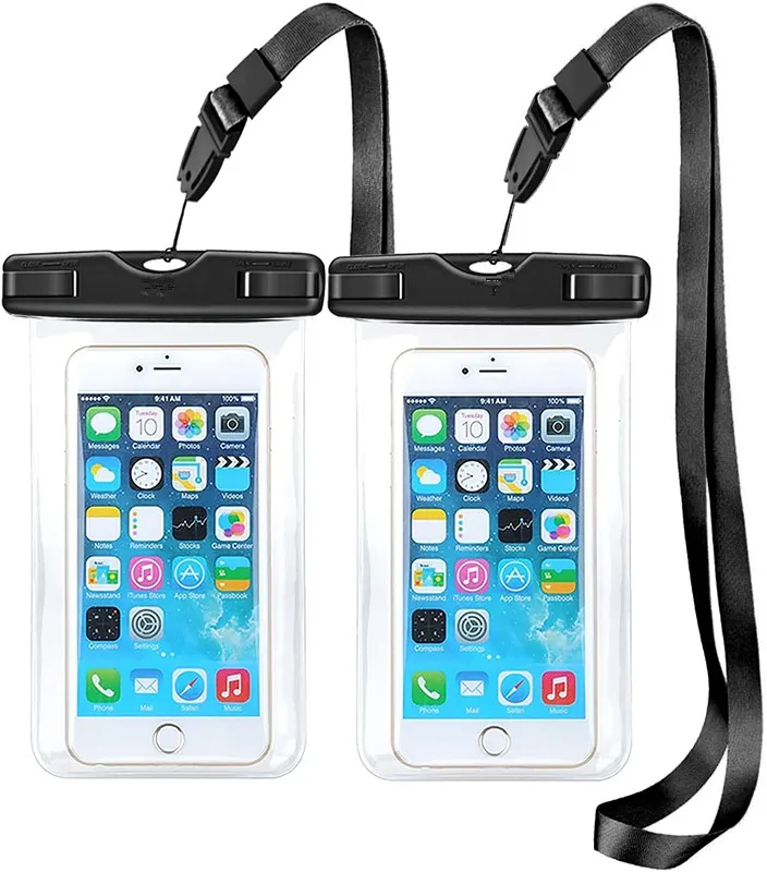 wholesale Waterproof Phone Pouch - Waterproof Phone Case with Lanyard Compatible for Beach Essentials