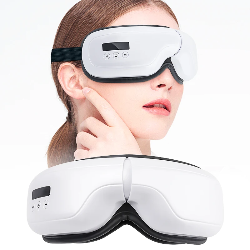 Massage Vibration With Electric Care Heat Eyes Music Compression Air Bluetooth Hot Smart Eye Massager