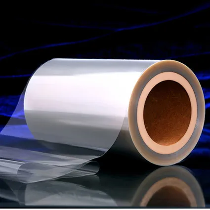 High perfomance roll transparent cellulose film paper