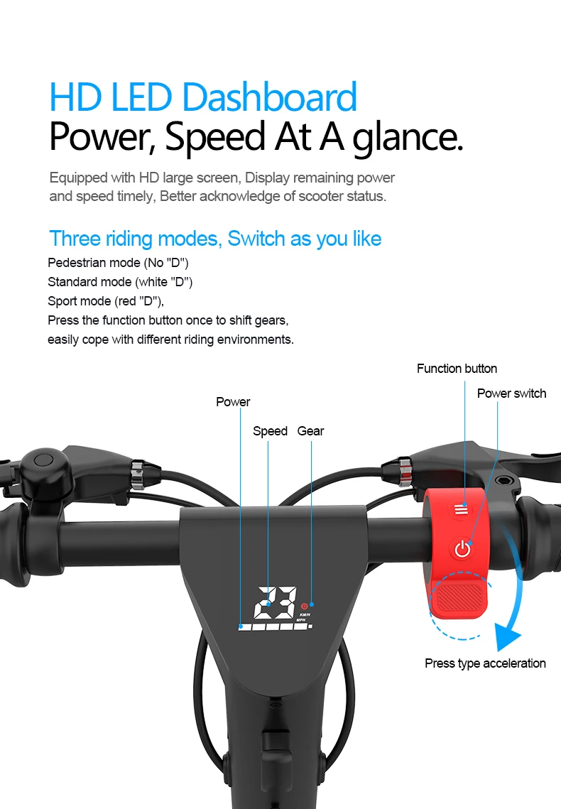 China Factory Wholesale Adult 100 km Fast Speed Electric Scooter X8 Long Range 40KM/H 10 Inch Dubai Electric Scooter