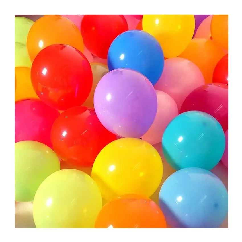 Прямая продажа с завода, латексные шары стандартного цвета 12 дюймов 100%, простые латексные шары