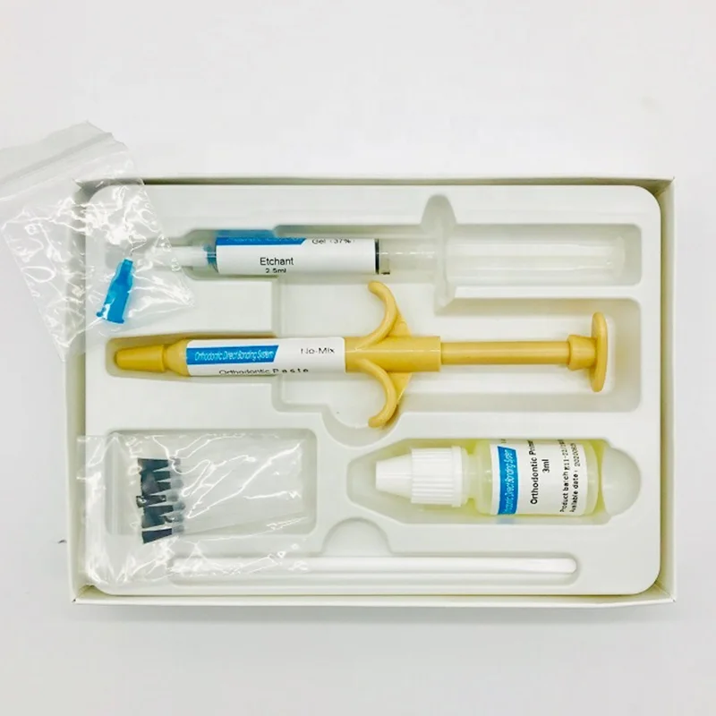 Factory Good Quality Bracket Paste Orthodontic Bonding Dental Self Curing Composite Adhesive with CE