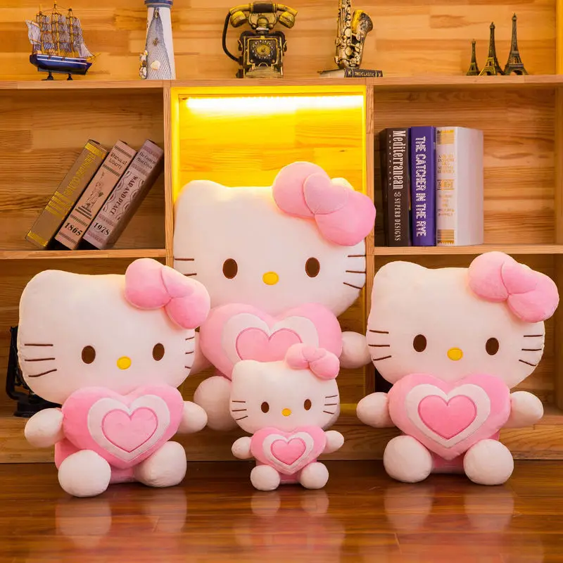 Милая Розовая кошка BoTu Love плюшевые игрушки кино КТ куклы мягкие набивные рождественские подарки для детей