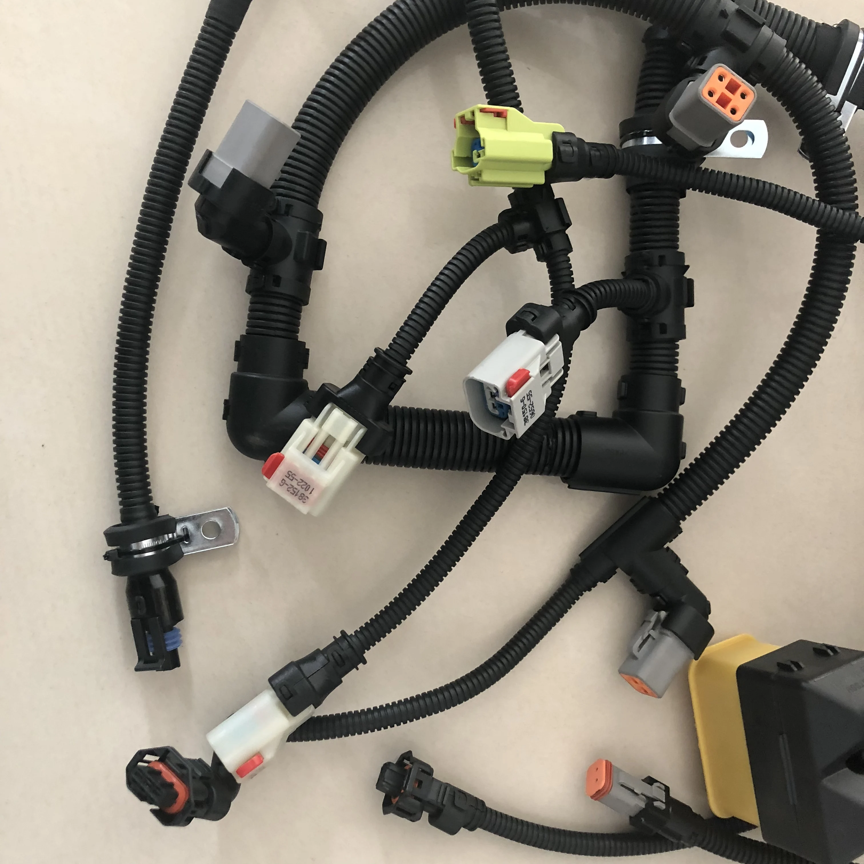Excavator harness 6754-81-9310 6D107 engine Controller ECU Wiring Harness for PC200-8 PC220-8