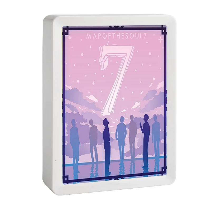 Korean Pop Idol Group Kpop Boys Art Paper-Cut Light Box Concert The Best Gift For Guests At The Festival Party