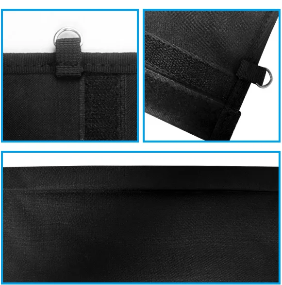 Solid Polyester Organizer Pouch GPS RFID Signal Blocking Shielding Faraday Bag Phone Tablet Car Keys Foldable Stylish Business