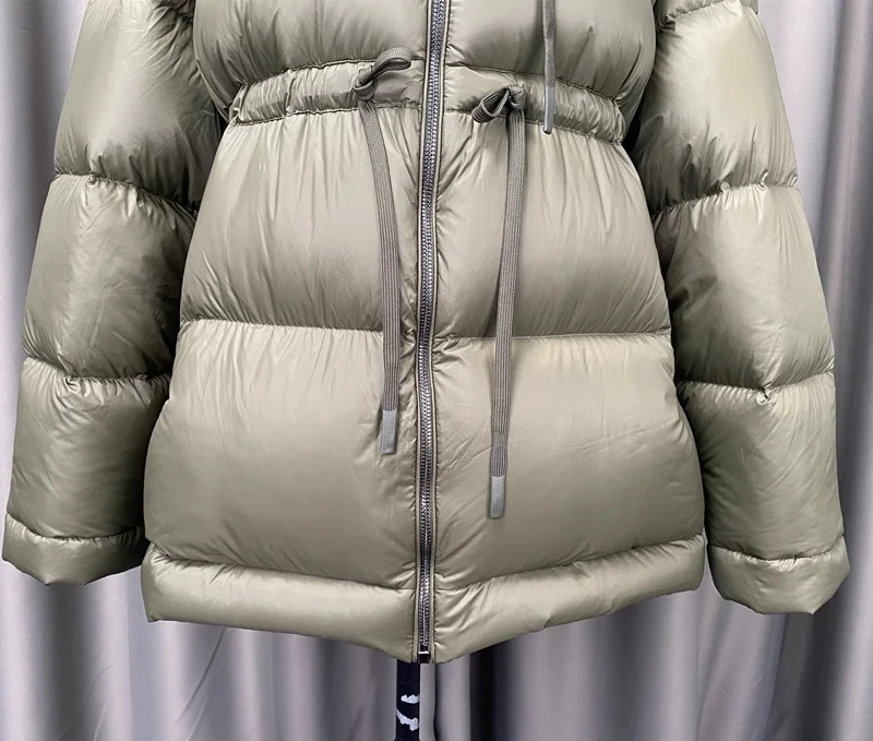 Hot Sale Outdoor Waterproof Goose Down Jackets Winter Long Jackets For Women Bubble Puffer Quilted Coat
