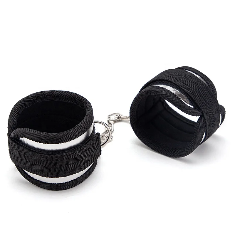 Wholesale SM Sex Game Play Hand Cuff BDSM Bondage PU Leather Handcuff Sex Toy Hand Cuff For Couple