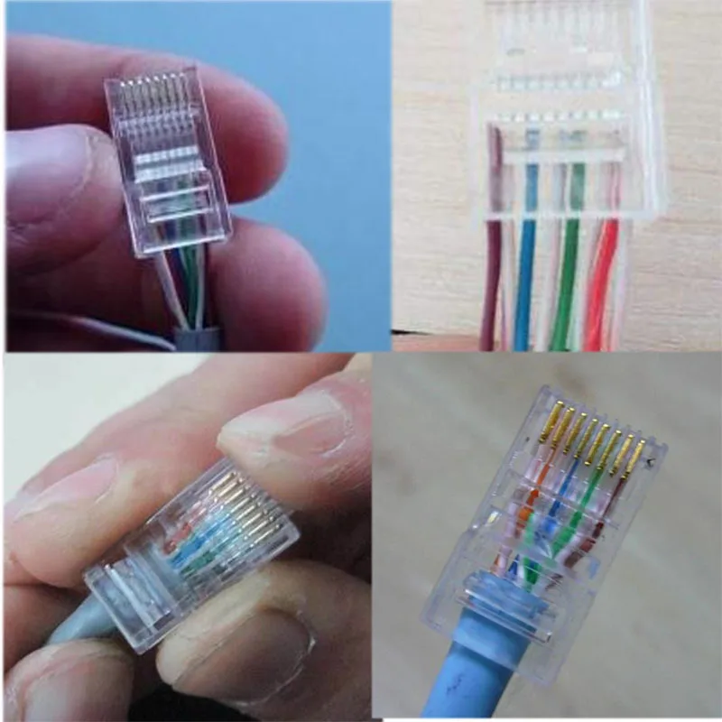 Коннектор Ethernet rj45 ОБЖИМНАЯ машина автоматическая для кабеля CAT5 CAT6