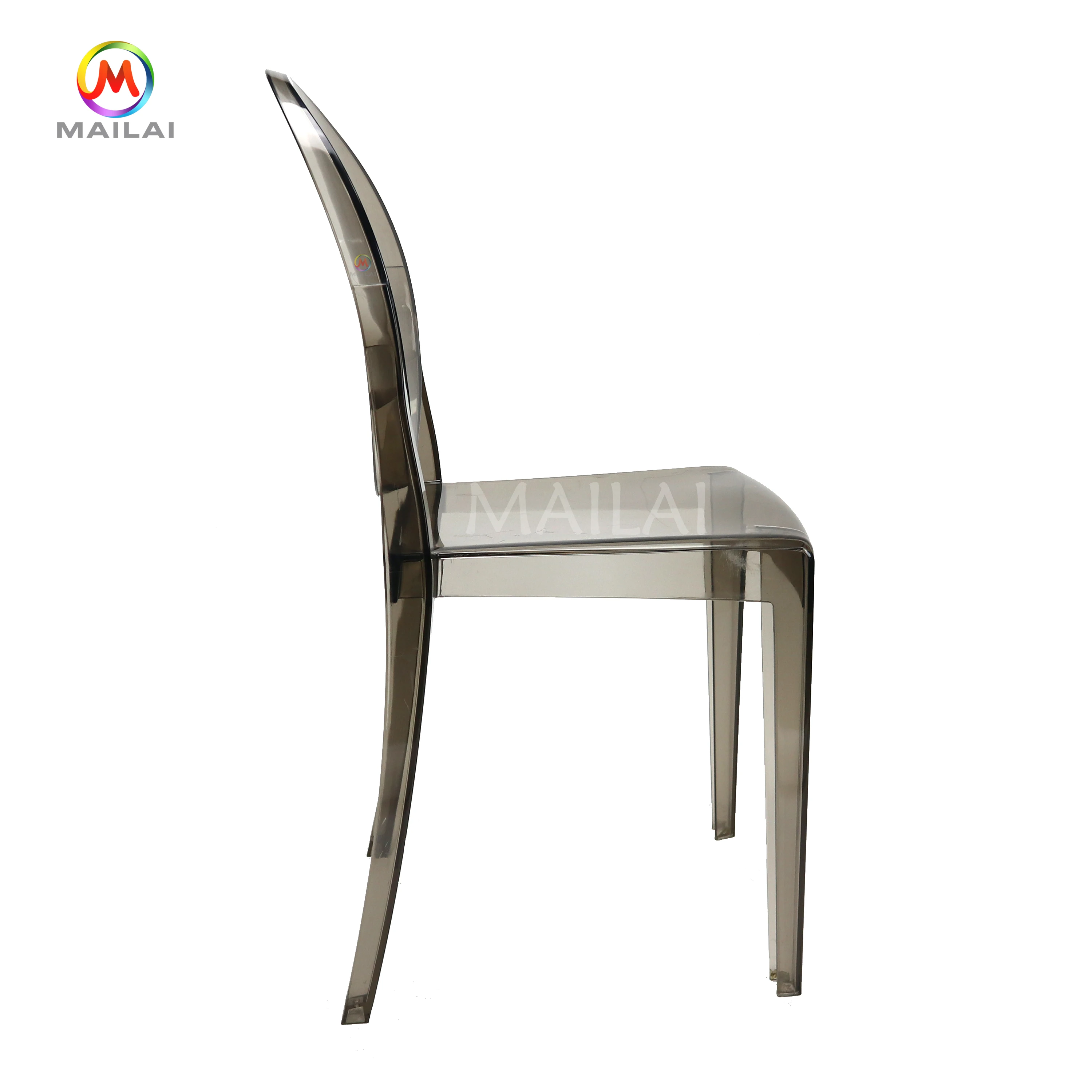 Wedding Garden Restaurant Dining Chair PC Polycarbonate Resin Plastic Chair Ghost Wedding Chair For Party Decoration