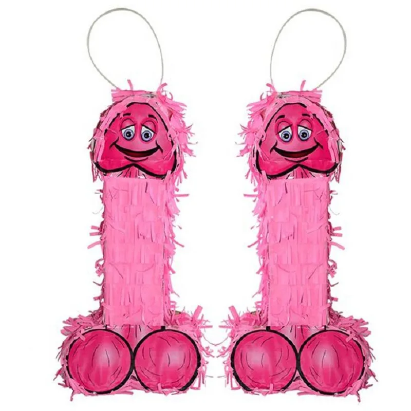 Custom Pinatas Decoration Hen Party Games Smash Candy Props Spoof Willy Pinata Bachelorette Party Kit