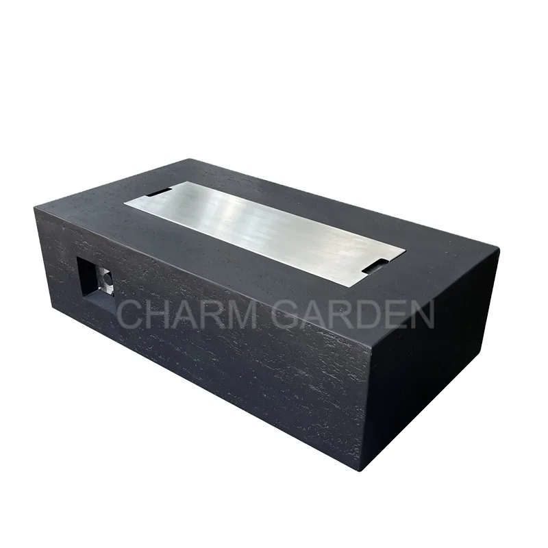 Modern Backyard Heater Outdoor Gas Burner Propane Gas Fire Pit Table
