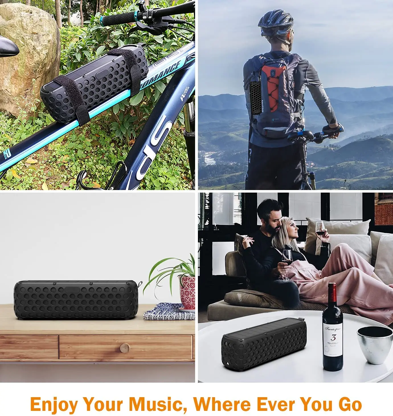 ES-T60 altoparlanti solar speaker bluetooh wireless outdoor altavoz specker blutut wholesale price blue tooth speaker wireless